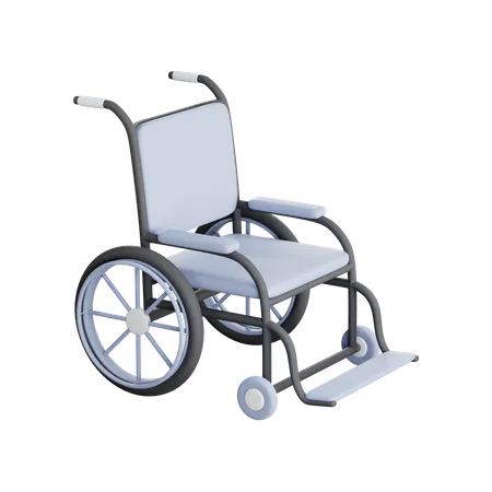 Wheelchair  3D Icon