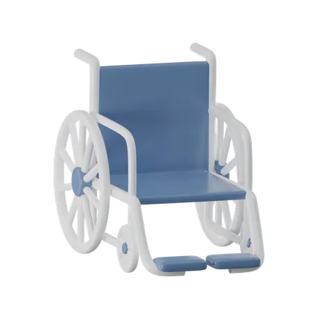 Wheelchair  3D Icon