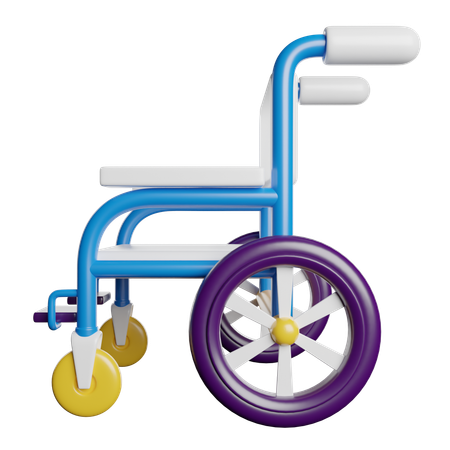 Wheelchair  3D Icon