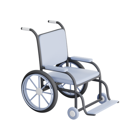 Wheelchair  3D Icon