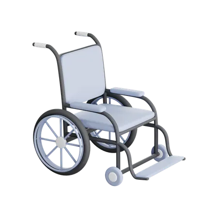 Wheelchair  3D Icon