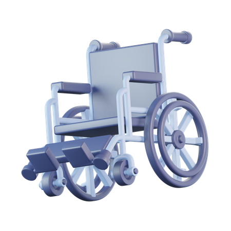 Wheelchair  3D Icon