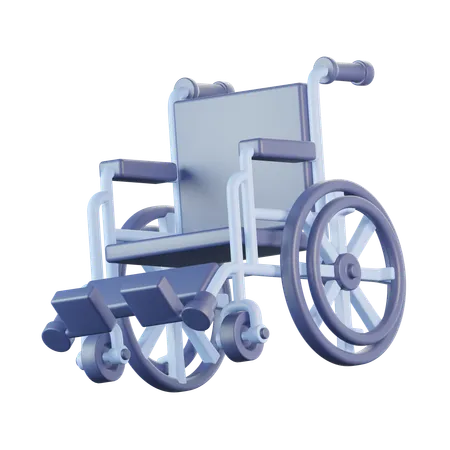 Wheelchair  3D Icon