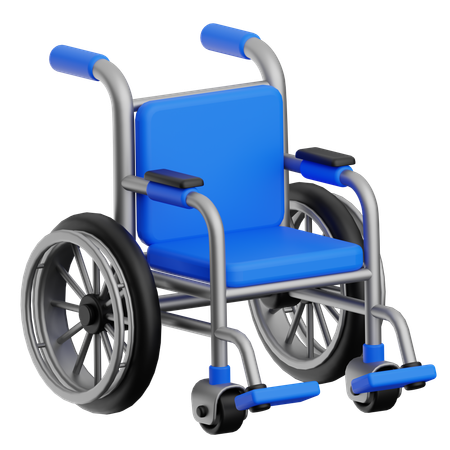 Wheelchair  3D Icon