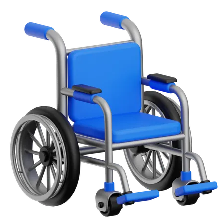 Wheelchair  3D Icon