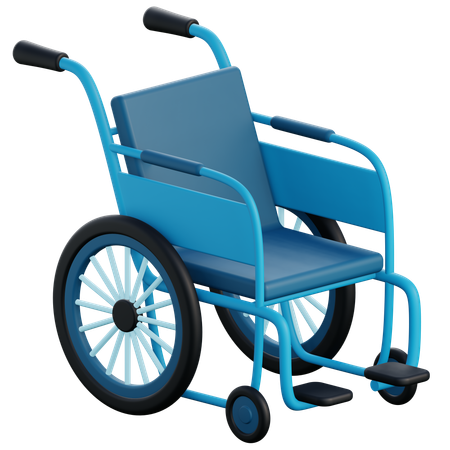 Wheelchair  3D Icon