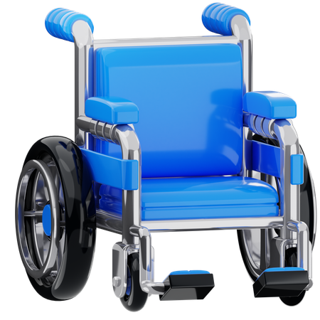 Wheelchair  3D Icon