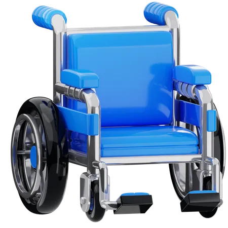 Wheelchair  3D Icon