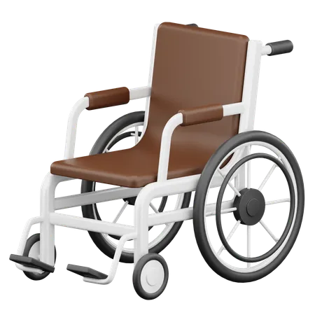 Wheelchair  3D Icon