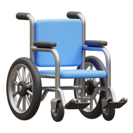 Wheelchair  3D Icon