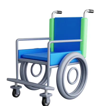 Wheelchair  3D Icon