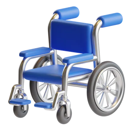 Wheelchair  3D Icon