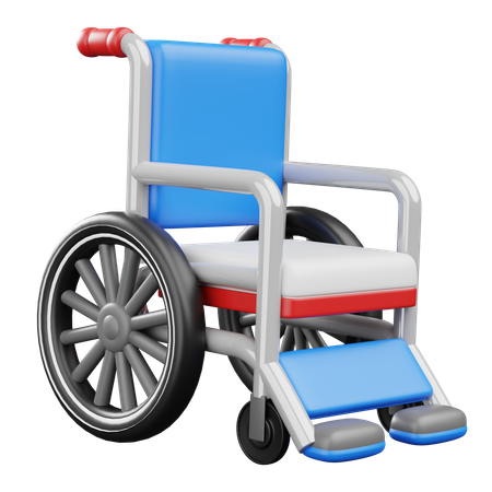 Wheelchair  3D Icon