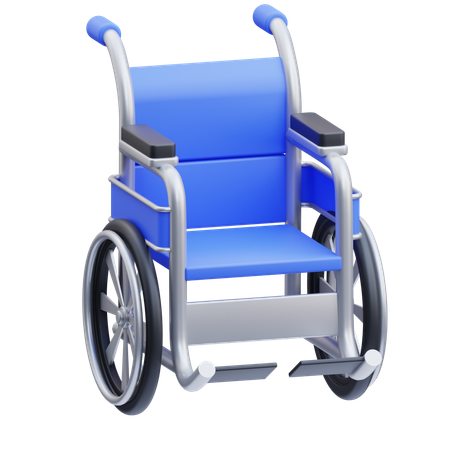 Wheelchair  3D Icon