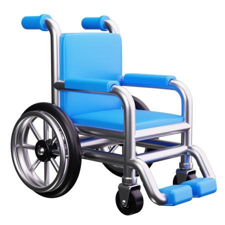 Wheelchair  3D Icon