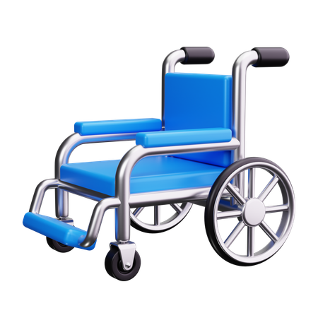 Wheelchair  3D Icon