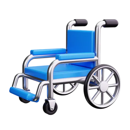 Wheelchair  3D Icon