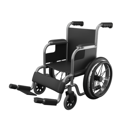 Wheelchair  3D Icon