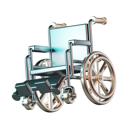 Wheelchair  3D Icon