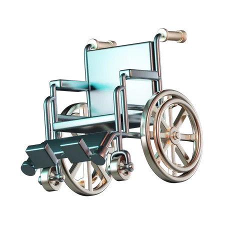 Wheelchair  3D Icon