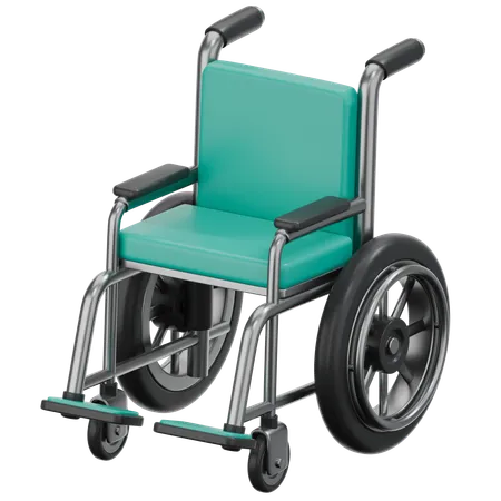 Wheelchair  3D Icon