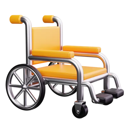 Wheelchair  3D Icon