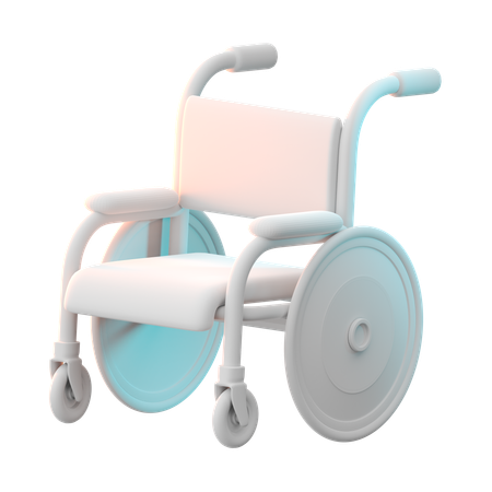 Wheelchair  3D Icon