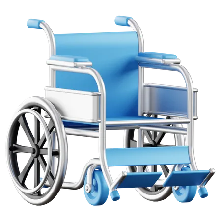 Wheelchair  3D Illustration