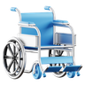 disability chair 3d illustration