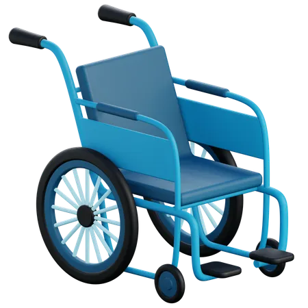 3 D Render Of Wheelchair 3D Icon