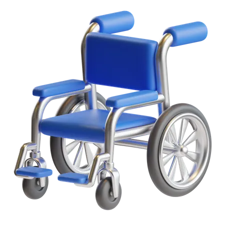 3 D Wheelchair Icon Illustration 3D Icon
