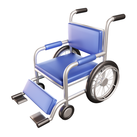 Wheelchair  3D Icon