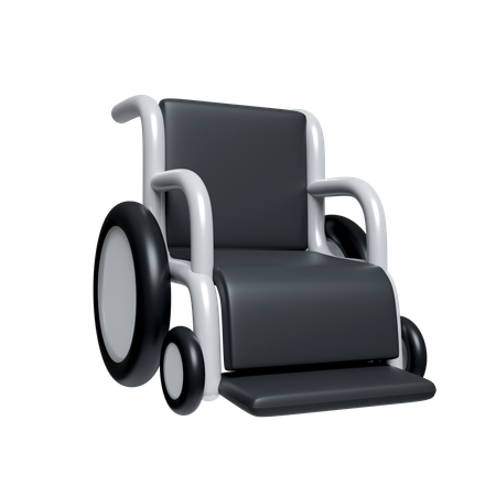 Wheelchair  3D Icon