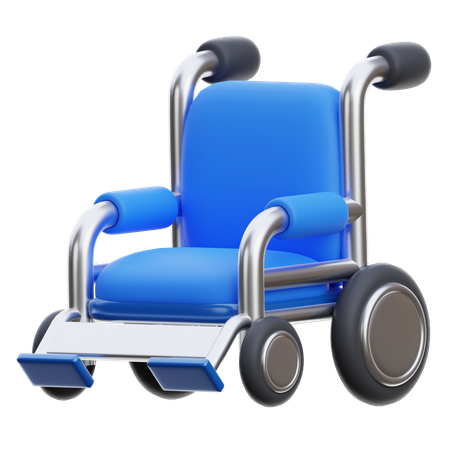 Wheelchair D  3D Icon