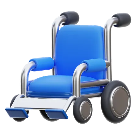 Wheelchair D  3D Icon