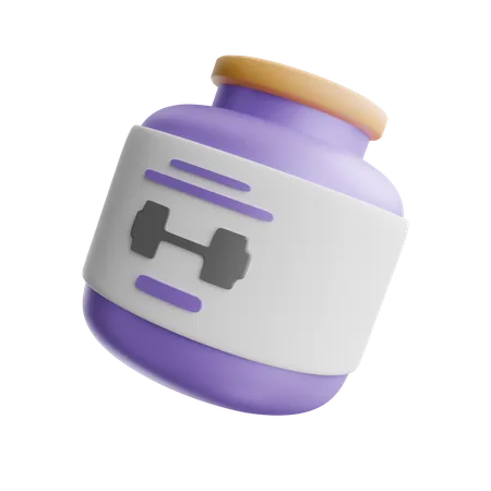 WHEY PROTEIN  3D Icon