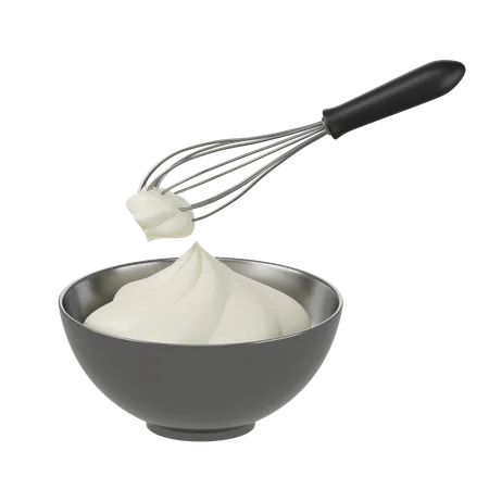 Whip The Whipped Cream  3D Icon