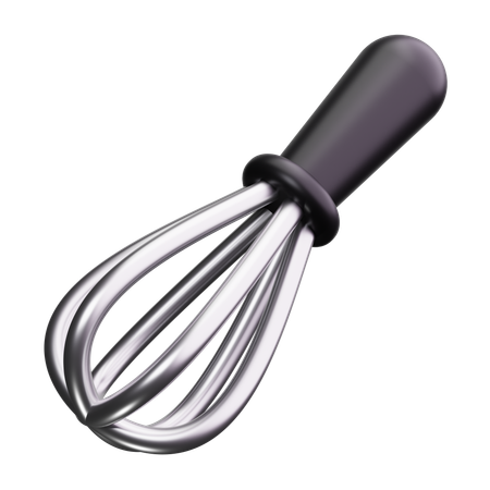 Whisk  3D Icon