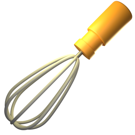 Whisk  3D Icon