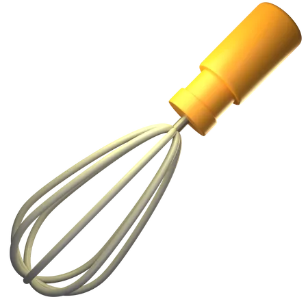 Whisk  3D Icon