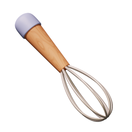 Whisk  3D Icon