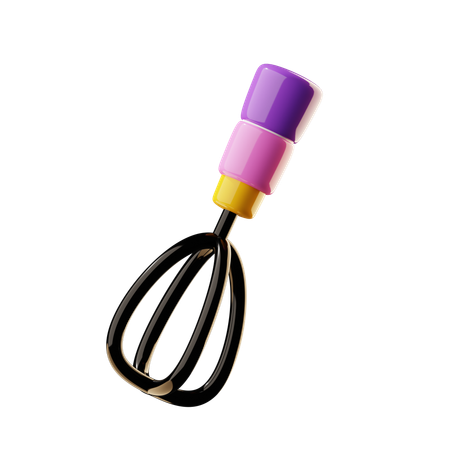 Whisk  3D Icon