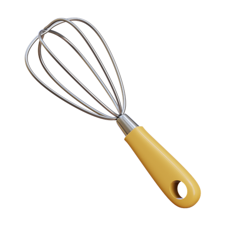 Whisk  3D Icon