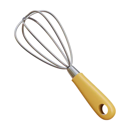 Whisk  3D Icon
