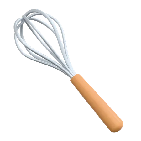 Whisk  3D Icon