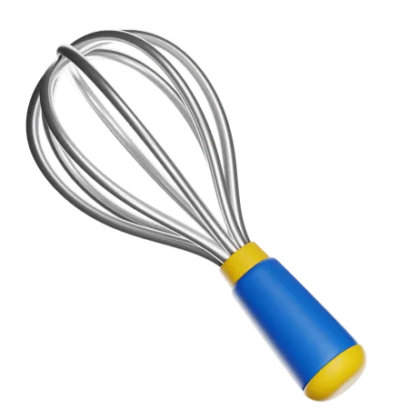 Whisk  3D Icon