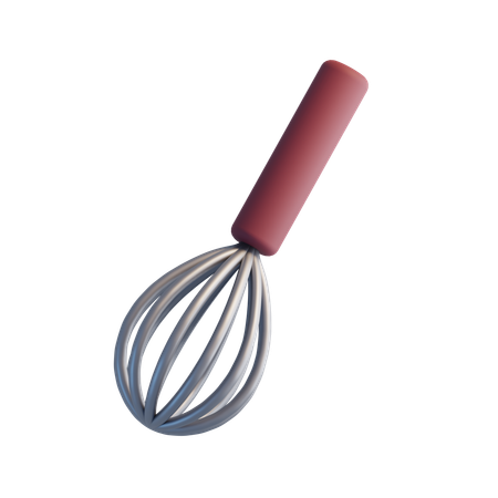 Whisk  3D Icon