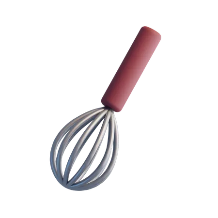 Whisk  3D Icon