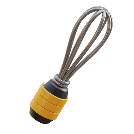 Whisk  3D Icon