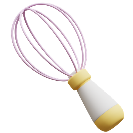 Whisk  3D Icon